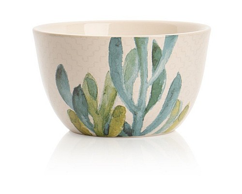 Салатник Certified Intl "Кактусы, Суккулент" 13 см