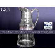 Графин 1,5 л Идеал Панто Crystalite Bohemia