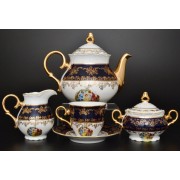 Чайный сервиз Офелия Мадонна Кобальт MZ на 6 персон