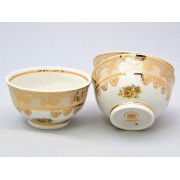 Набор пиал 10 см Магнолия Золотая роза бежевая MZ 6 шт