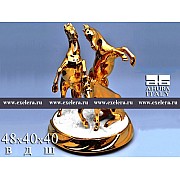 Статуэтка Кони 48 см Ceramiche Ahura