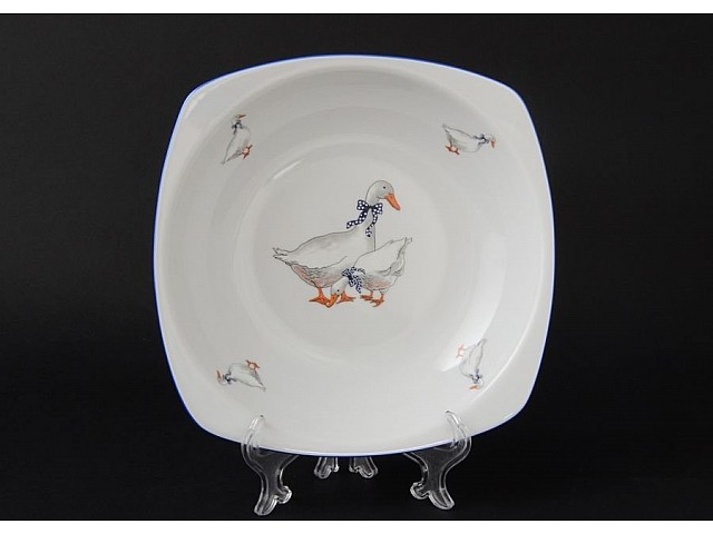 Набор салатников 19 см Тетра Гуси MZ 6 шт