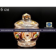 Солонка с крышкой 6 см Jahami Золото