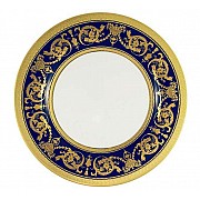Набор тарелок 21 см Falkenporzellan Imperial Cobalt Gold 6 шт