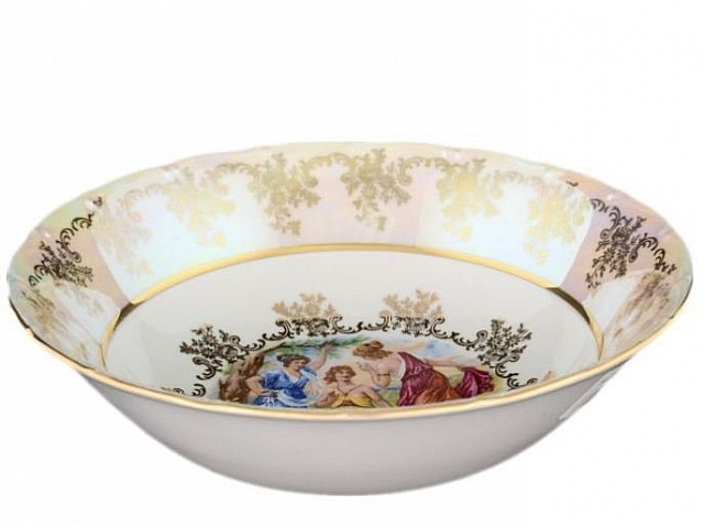 Набор салатников 16 см Магнолия Мадонна перламутр MZ 6 шт