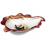Салатник Охота красная Queens Crown 24 см