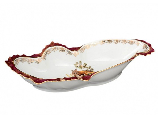 Салатник 27 см Охота красная Корона Queens Crown