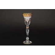 Набор рюмок для водки 60 мл Виктория Костка R-G фон Bohemia 6 шт