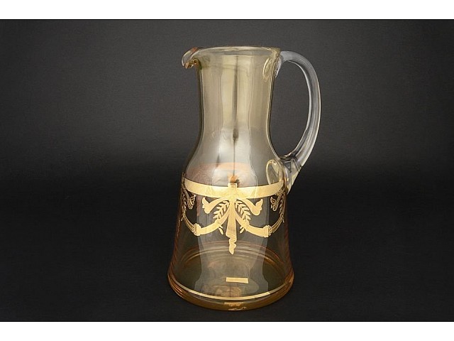 Графин Bohemia Crystal медовый узкий 1,5 л