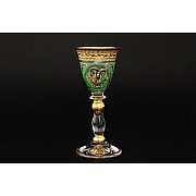 Набор рюмок для водки 60 мл Bohemia Охота зеленая U-R кристина