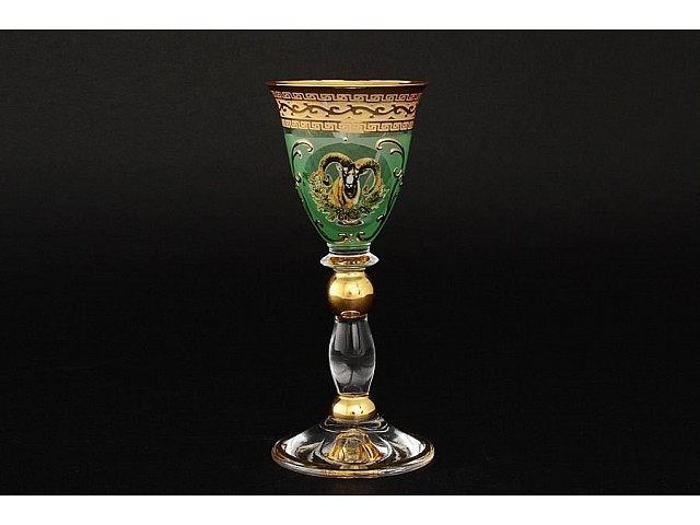 Набор рюмок для водки 60 мл Bohemia Охота зеленая U-R кристина