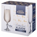 Набор фужеров 180 мл Клаудия Панто Crystalite Bohemia 6 предметов