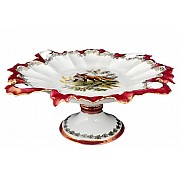 Блюдо фигурное 35 см Охота красная Корона Queens Crown
