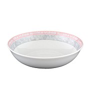 Набор салатников 19 см Яна Серый мрамор с розовым кантом Thun