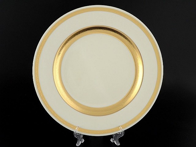 Блюдо круглое 32 см Falkenporzellan Cream Gold 9321