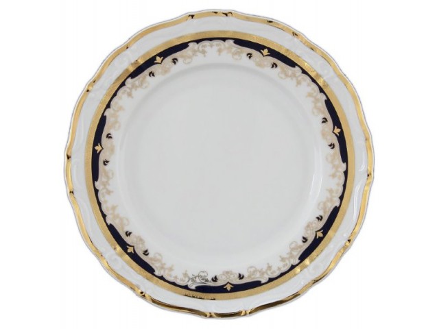 Набор тарелок Мария Луиза Синяя лилия Thun 27 см 6 шт