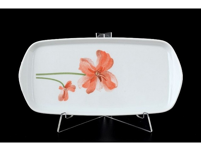 Поднос 22 см Thun Леон Красные маки