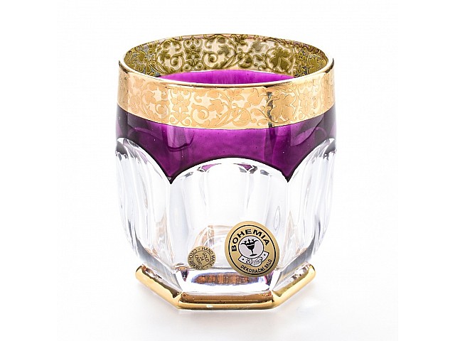 Набор стаканов для виски Bohemia Crystal Сафари Ассорти 280 мл 6 шт Набор стаканов для виски Bohemia Crystal Сафари Ассорти 280 мл 6 шт