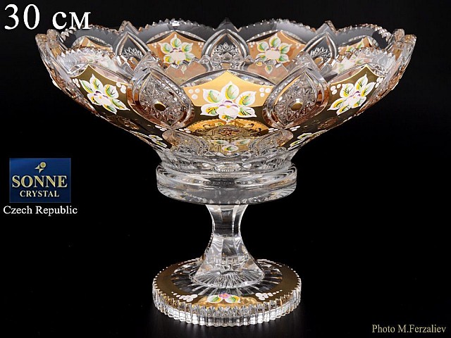 Фруктовница Sonne Crystal Золото 30 см Фруктовница Sonne Crystal Золото 30 см