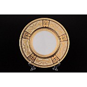 Набор тарелок 27 см Falkenporzellan Diadem Black Creme Gold 6 шт