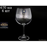 Набор бокалов для вина 770 мл Barbara Crystalite Bohemia 6 шт