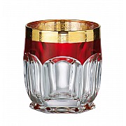Набор стаканов для виски 250 мл Сафари Рубин Bohemia Crystal 6 шт