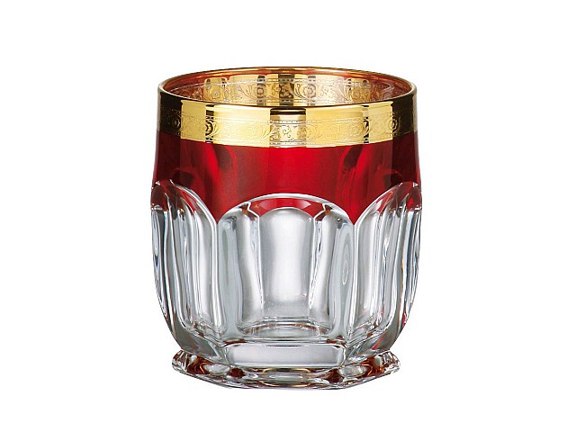Набор стаканов для виски 250 мл Сафари Рубин Bohemia Crystal 6 шт