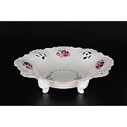 Фруктовница (Барбарина) 32 см Офелия Плетистая роза Отводка золото MZ