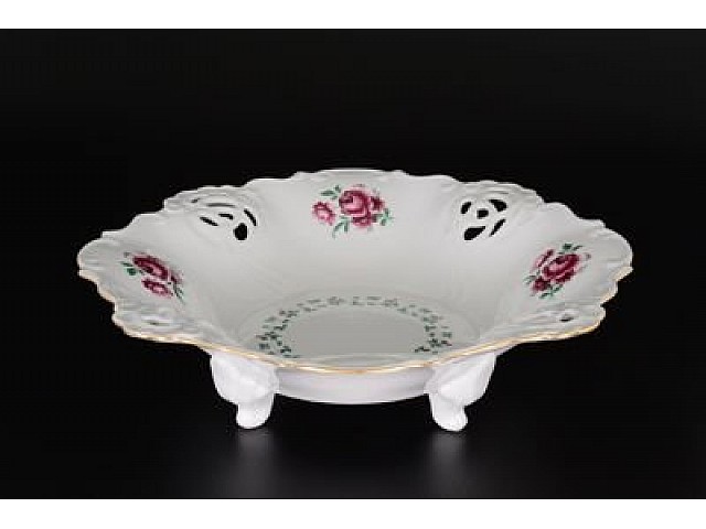 Фруктовница (Барбарина) 32 см Офелия Плетистая роза Отводка золото MZ