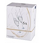 Набор фужеров для шампанского 200 мл Ellen Crystalite Bohemia 6 шт