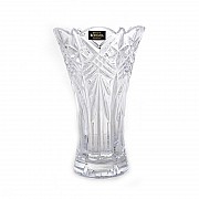 Ваза для цветов Taurus Crystalite Bohemia узкая 25 см