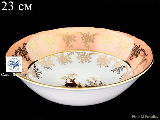 Салатник 23 см Магнолия Охота Бежевая MZ