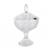 Конфетница с крышкой 24 см Taurus Crystalite Bohemia
