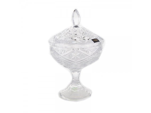Конфетница с крышкой 24 см Taurus Crystalite Bohemia Конфетница с крышкой 24 см Taurus Crystalite Bohemia
