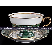 Набор чайных пар Паутинка Royal Czech Porcelain на 6 персон