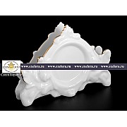 Салфетница 15 см Белый узор Корона Queens Crown