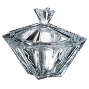 Конфетница с крышкой 15 см Metropolitan Crystalite Bohemia
