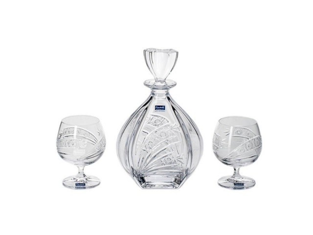 Набор для вина 3 предмета Laguna Crystalite Bohemia