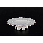 Конфетница 20 см Золотая полоса Корона Queens Crown