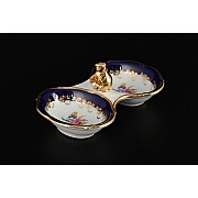 Прибор для специй двойной Офелия Полевой цветок Кобальт MZ