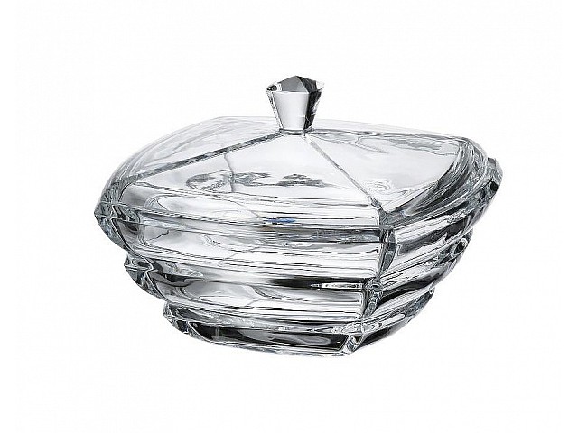 Конфетница с крышкой 22 см Segment Crystalite Bohemia Конфетница с крышкой 22 см Segment Crystalite Bohemia