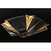 Фруктовница 33 см Metropolitan B-G фон Bohemia Crystal