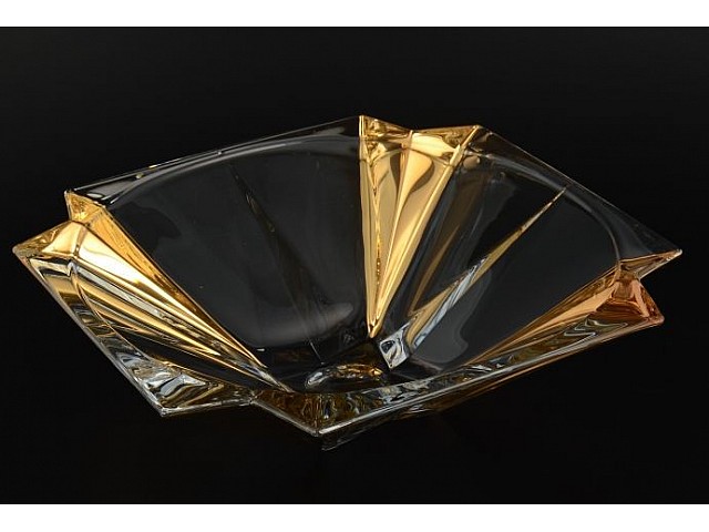 Фруктовница 33 см Metropolitan B-G фон Bohemia Crystal