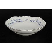 Салатник 23 см Бернадотт Васильковый узор