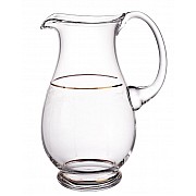 Кувшин 1,5 л Bohemia Crystal отводка золото