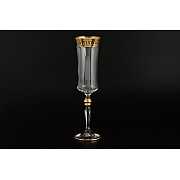 Грация Набор фужеров для шампанского Костка B-G фон Bohemia Crystal