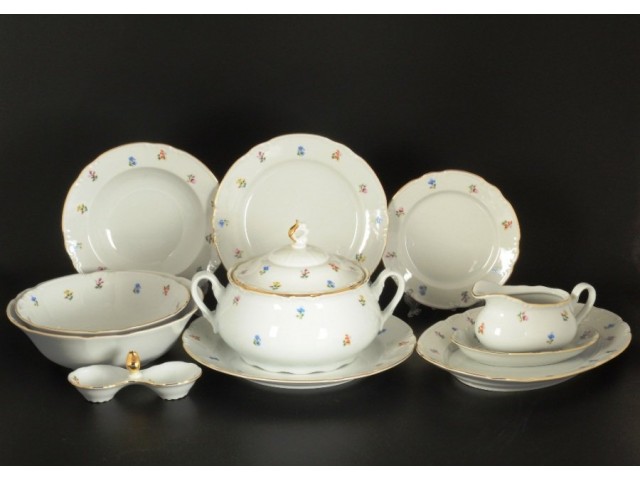 Столовый сервиз Констанция 7635700 Thun на 6 персон 27 предметов