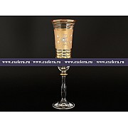 Набор фужеров для шампанского 190 мл Анжела K-A Bohemia Crystal 6 шт