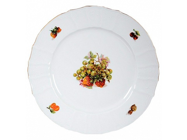 Блюдо круглое 30 см Бернадотт Фрукты