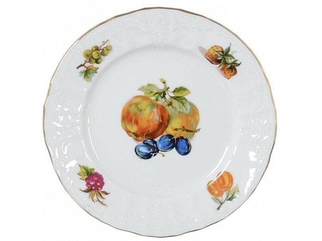 Набор тарелок 17 см Бернадотт Фрукты 6 шт